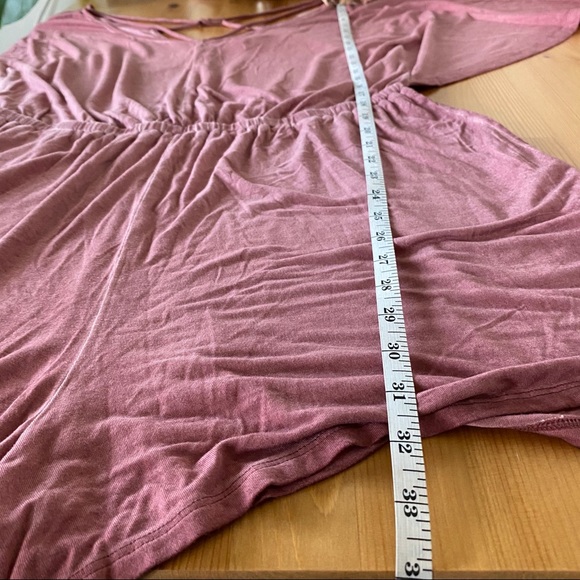 AEO Mauve Oversized Romper - Picture 9 of 16